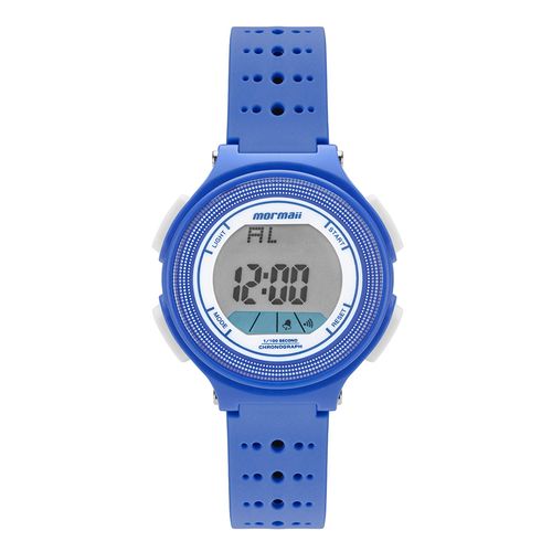 Relógio digital mormaii  infantil azul mo09748a