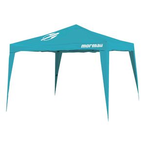 Tenda gazebo dobrável alumínio 3x3m turquesa mormaii