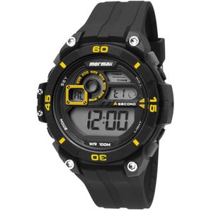 Relógio mormaii digital acqua wave mo20198y preto