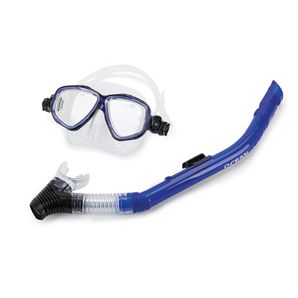 Kit máscara e snorkel ocean mormaii