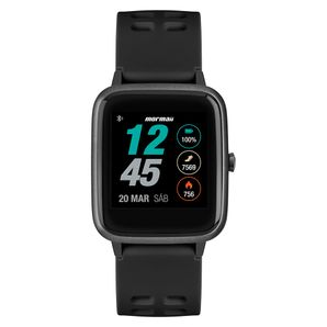 Smartwatch mormaii life unissex full display preto - molifeab8p