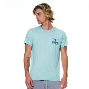 Camiseta manga curta dupla face masculina travel series Mormaii