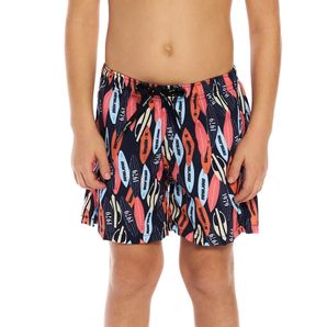 Bermuda estampa pranchas masculina infantil mormaii