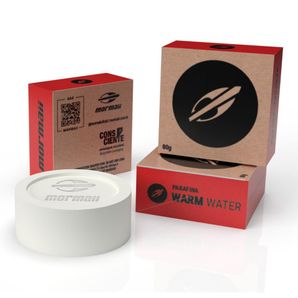 Parafina para prancha de surf Mormaii água quente
