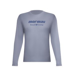 Camiseta Mormaii manga longa masculina beach tennis letras