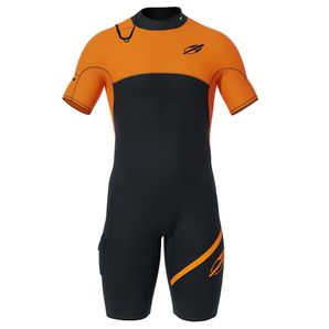 Short john manga curta 1mm masculino flexxxa pro uv-suit surf Mormaii