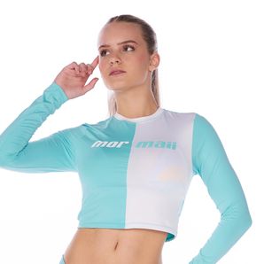 Cropped solar uv adulto bicolor Mormaii