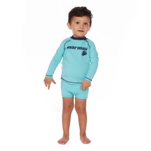 Blusa solar uv bebê tam 1 a 3 anos Mormaii