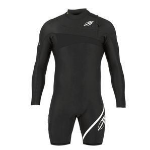 Short john manga longa chestzip 2mm ultra skin surf Mormaii