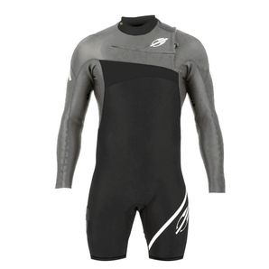 Short john manga longa chestzip 2mm ultra skin surf Mormaii