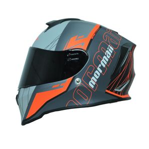 Capacete mormaii m1 neon red