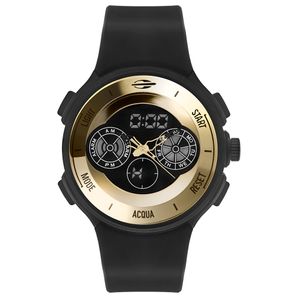 Relógio anadigi mormaii masculino - mo160323an8d