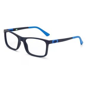 Armação Receituário Mormaii infantil slide azul escuro fosco