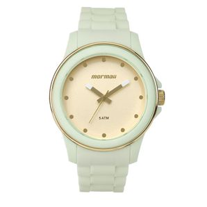 Relógio mormaii feminino verde - mopc21jalb/8c