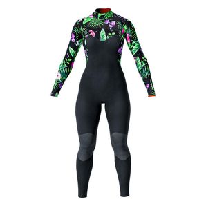 Long john manga longa chestzip 1mm diva pro surf Mormaii