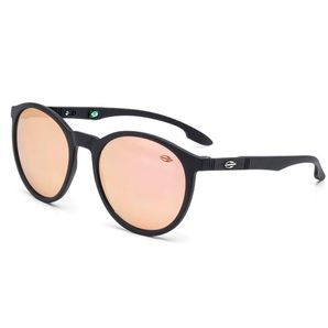 Óculos de sol Mormaii maui preto fosco lente rose gold