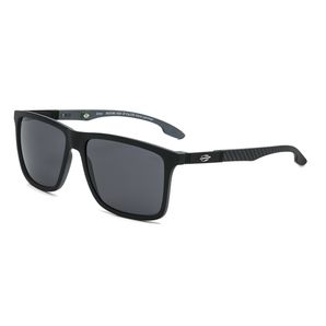 Óculos de sol Mormaii kona preto parede cinza lente cinza