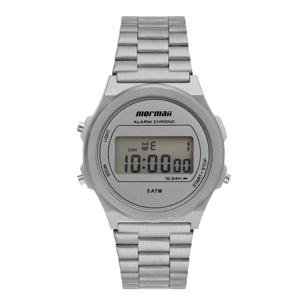 Relógio Mormaii feminino vintage prata - mo13034a/7k - Mormaii Shop