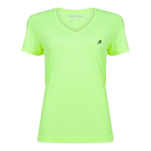 Camiseta feminina decote v beach sports Mormaii