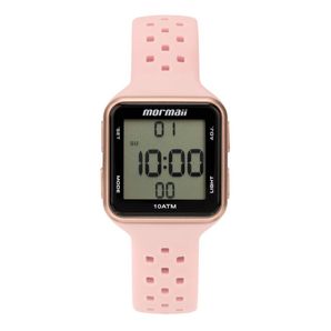 Relógio Mormaii feminino digi rosé - mo19800b/8j