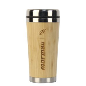 Copo térmico bambu natura Mormaii 400ml mor-7007t