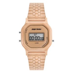 Relógio Mormaii feminino vintage rosé - mo13080b/7j