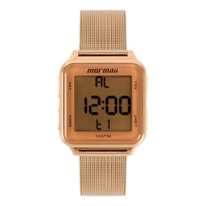 Relógio Mormaii feminino digi rosé - mo21800/7j