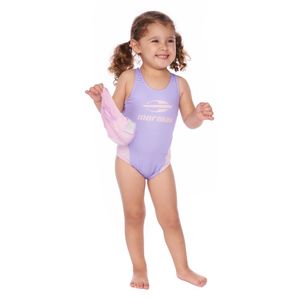 Conjunto maiô 1 a 3 anos bebê natação e touca Mormaii
