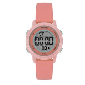Relógio Mormaii feminino infantil rosa - mo0702ab/8t