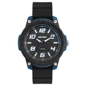 Relógio Mormaii masculino casual azul - mo2035lh/8a