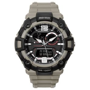 Relógio Mormaii masculino action cinza - mo17738/8c
