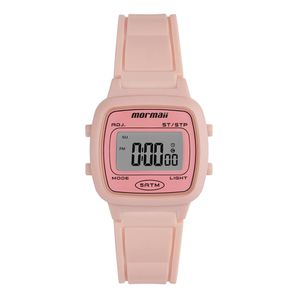 Relógio Mormaii feminino infantil rosa - mo21900b/8t