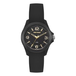 Relógio Mormaii feminino luau preto - mo2036jh/8p