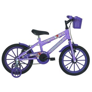 Bicicleta infantil aro 16 Mormaii sweet girl v-brake 1v