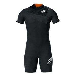 Short john manga curta chestzip 1mm masculino flexxxa pro surf Mormaii