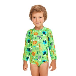 Body 1 a 3 anos bebê solar uv50+ Mormaii