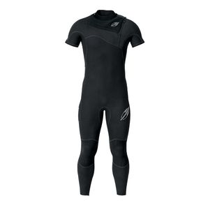 Long john manga curta chestzip 2mm masculino flexxxa pro surf Mormaii