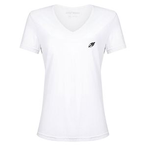 Camiseta feminina decote v linha samantha barijan beach tennis  Mormaii 2025