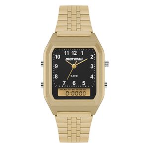 Relógio Mormaii Feminino Vintage Dourado - MOPC21JALG/7P
