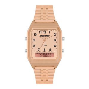 Relógio Mormaii feminino vintage rosé - mopc21jalh7j