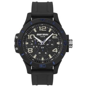 Relógio Mormaii masculino casual preto - mo6p29as/8a