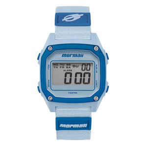 Relógio Mormaii feminino vintage azul - mo18703a/6a