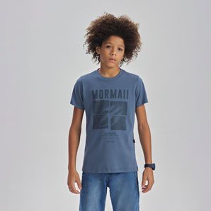 Camiseta manga curta infantil masculino Mormaii