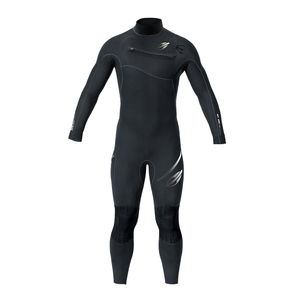 Long john manga longa chestzip 2mm masculino flexxxa pro furry surf Mormaii