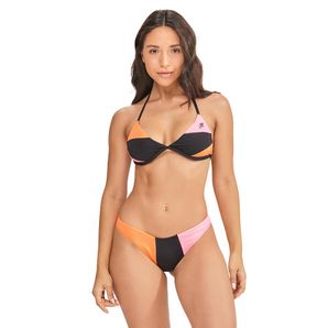 Top adulto triângulo recortes Mormaii