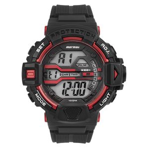 Relógio Mormaii masculino action vermelho - mo1102c/8r