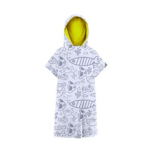 Poncho atoalhado infantil pet Mormaii
