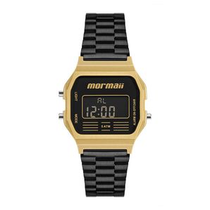 Relógio Mormaii feminino vintage dourado - mobj3808ac/7p