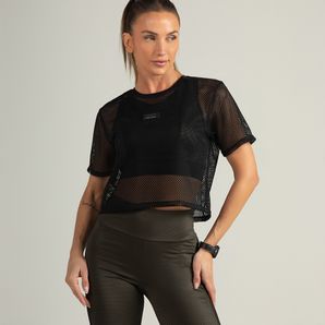 Camiseta cropped feminino adulto Mormaii