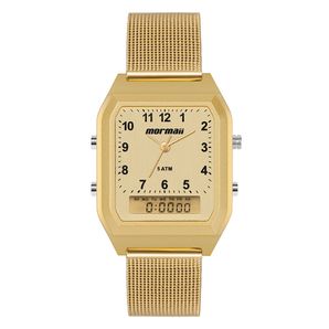 Relógio Mormaii Feminino Vintage Dourado - MOPC21JALG/7X